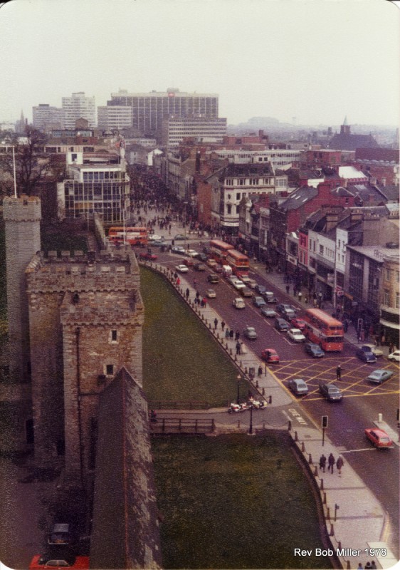33 View from Cardiff Castle, June 1978