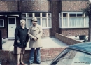 37 Winnie Riccio & Me in front of her brother's home in Wimb